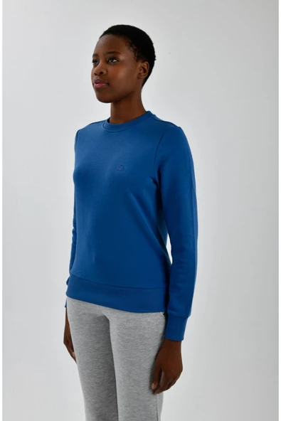 Kadın Sol Göğsü Logo Detaylı Sweatshirt - 14
