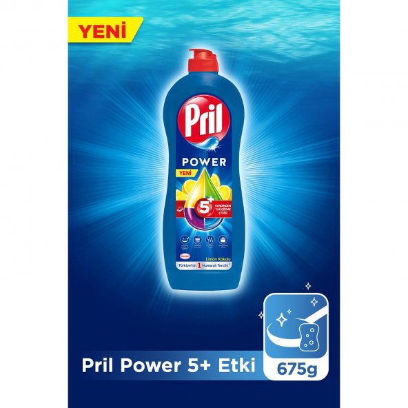 Pril Power 5 Artı Etki Limon 675 Gr - 2