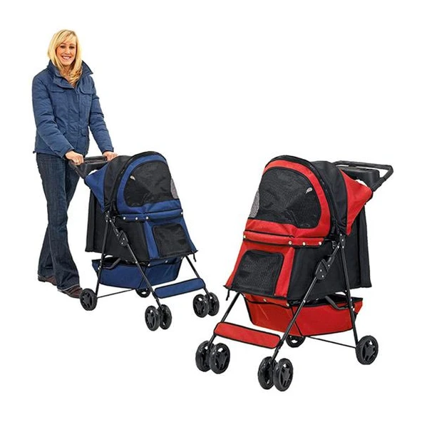 Pawise Kedi Köpek Gezdirme Puseti Mavi - 3