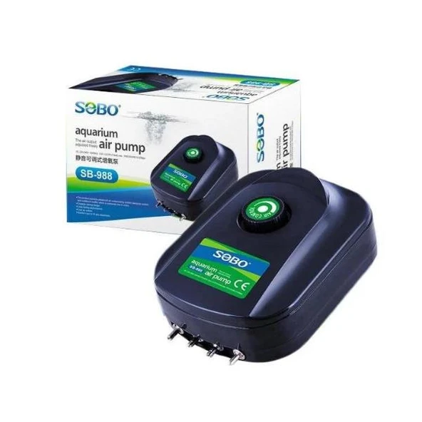 Sobo 4 Çıkışlı Hava Motoru 12W 4x4Lt/Min ürün görseli 1