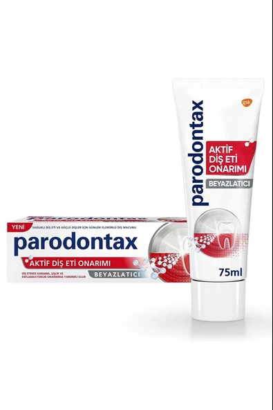 Parodontax Aktif Diş Eti Onarım Beyazlatıcı Diş Macunu 75 ml