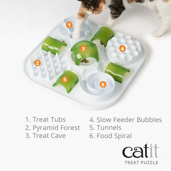 Catit Play Treat Puzzle Kedi Oyuncağı - 2