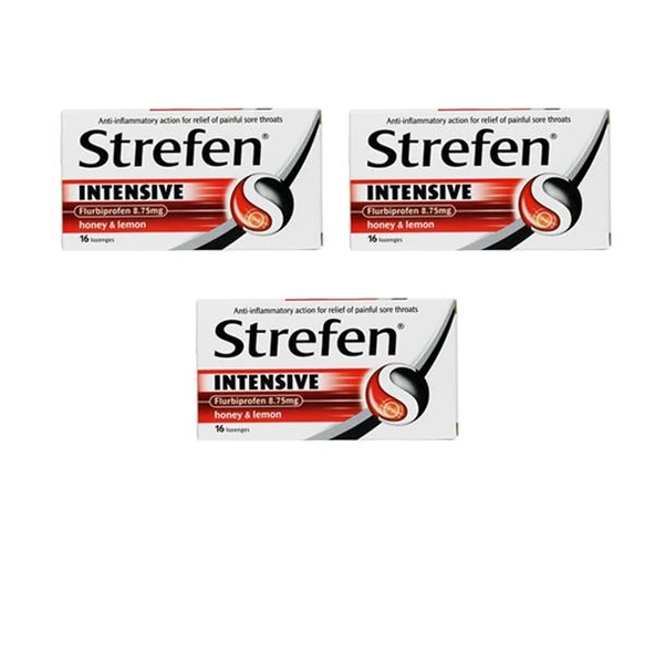 Str efen Limon-Bal Aromalı 16 Pastil-3 KUTU-SKT:09/2026 ürün görseli 1