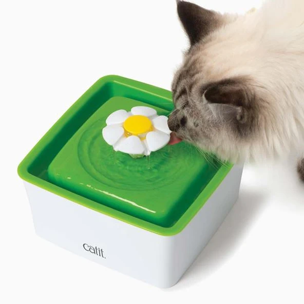 Catit Flower Fountain Mini Çiçekli Kedi Otomatik Su Kabı 1,5 Lt - 2