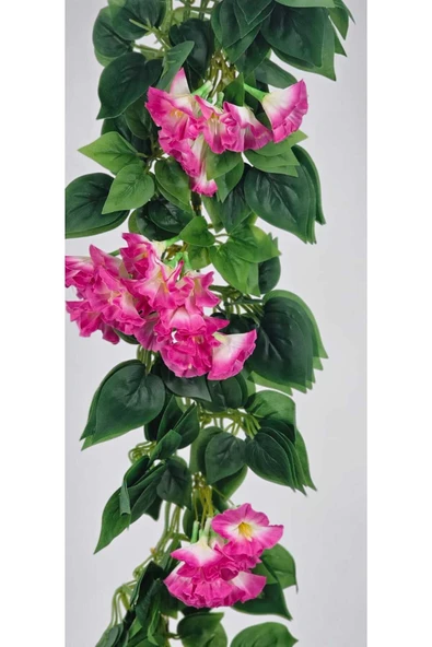 Sarkan begonvil beyazlı pembeli balkon süsü dekor yaz çiçeği 9 dallı - Resim 4