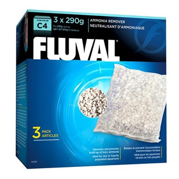 Fluval C4 Amonyak Giderici 3x290 Gr