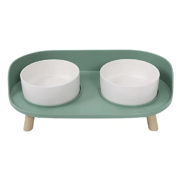 M-Pets Altitude Standlı Mama Kabı 2x450ml - 3