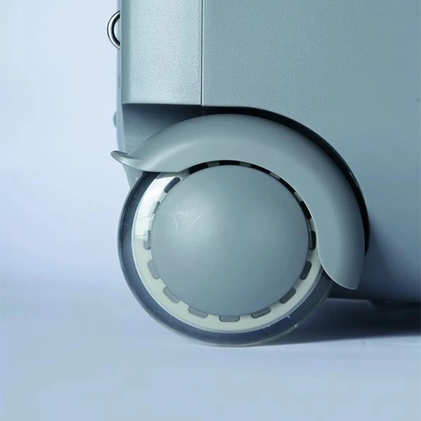 M-Pets Trolley Tekerlekli Taşıma Çantası Fanlı Beyaz - 6