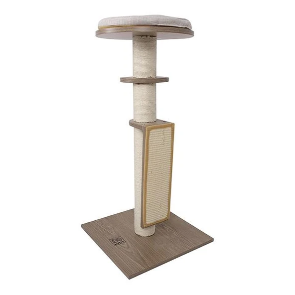 M-Pets Elite George Kedi Tırmalama Tahtası 40x40x79Cm - 2