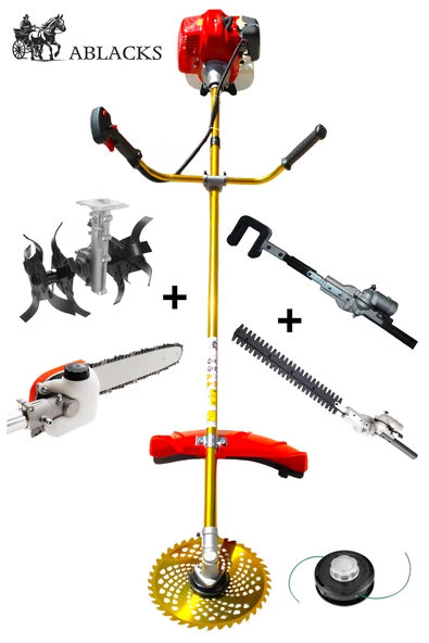 Yan Tırpan + Çit Kesme + Dal Budama + Ağaç Silkeleme + Akrep Çapa Aparatı ürün görseli