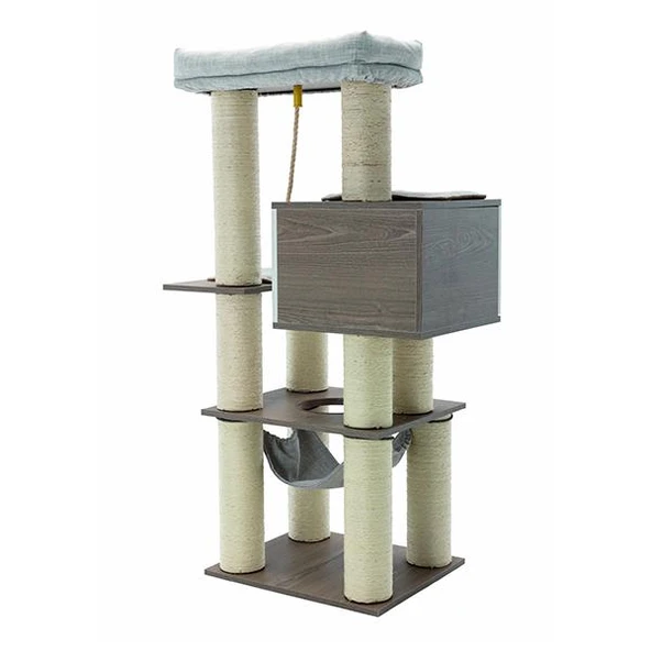 M-Pets Elite Grace Kedi Tırmalama Tahtası 77x50x131Cm - 2