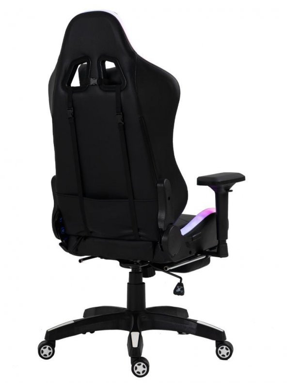 NPO GC3001BW Masajlı,RGB,4D Kolçaklı,Ayak Destekli Oyuncu Koltuğu - 4