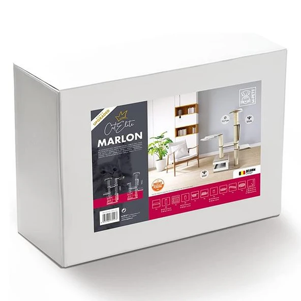 M-Pets Elite Marlon Kedi Tırmalama Tahtası 68x40x152Cm - 2