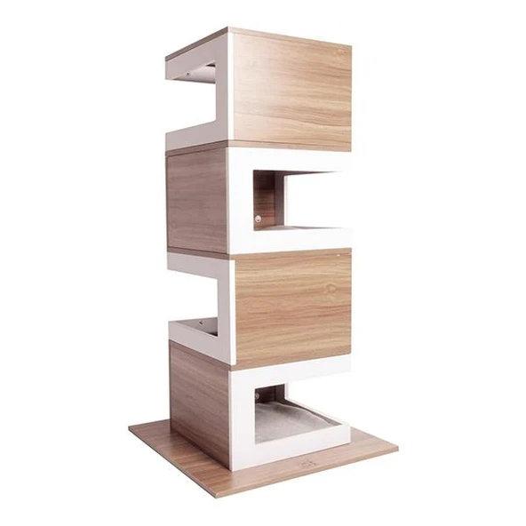 M-Pets Elite Brigitte Kedi Evi 60x60x116Cm - 2