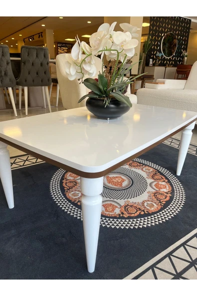 Orta Sehpa Lüx Beyaz Ceviz ürün görseli