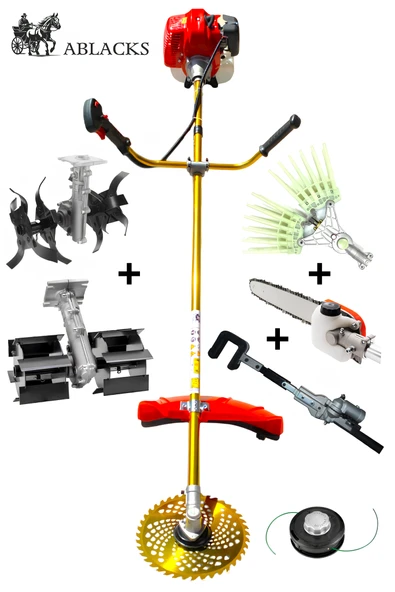 Yan Tırpan + Tırnaklı Silkeleme + Ağaç Silkeleme + Dal Budama + Akrep Çapa + Paletli Çapa Aparatı ürün görseli