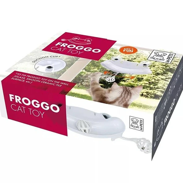 M-Pets Froggo Vantuzlu Kedi Oyuncağı - 3
