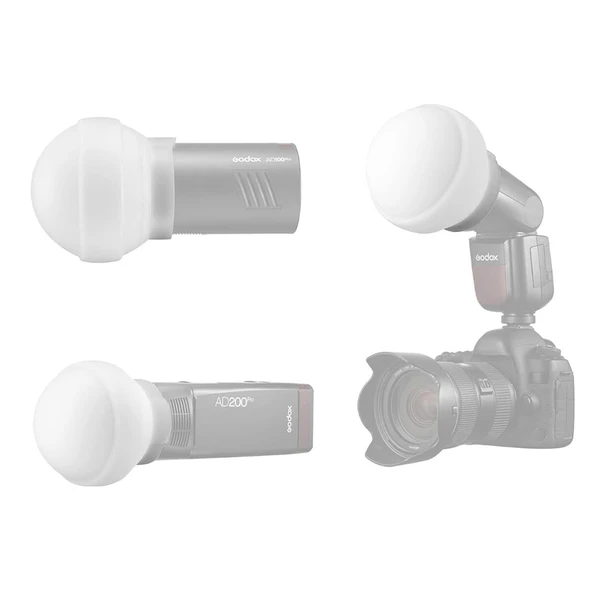 Godox AK-R22 Katlanabilir Silikon Difüzör - Resim 2