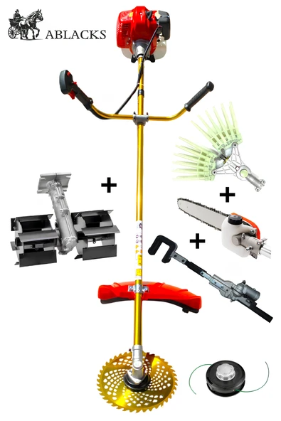 Yan Tırpan + Tırnaklı Silkeleme + Ağaç Silkeleme + Dal Budama + Paletli Çapa Aparatı ürün görseli