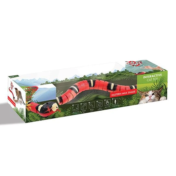 M-Pets Sneaky Snake İnteraktif Kedi Oyuncağı - 4
