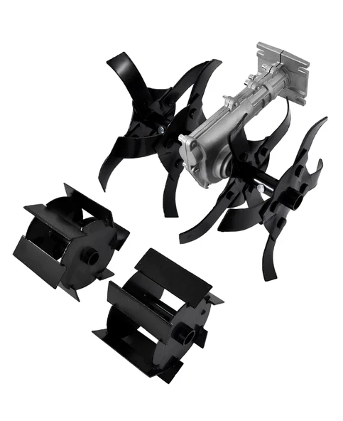 Yan Tırpan + Toprak Çapalama Aparatı + Altıgen Bıçak (2 Adet Çapa) - Resim 4