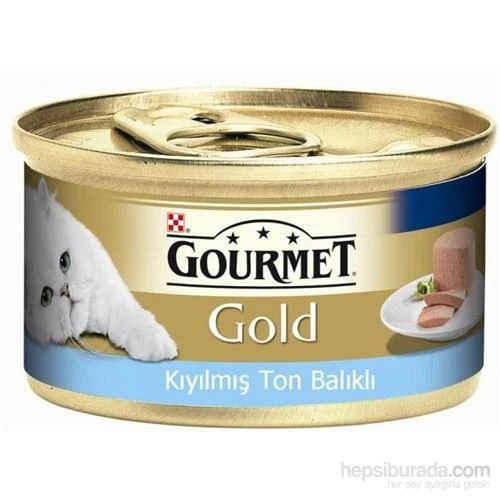Gourmet Gold Kıyılmış Ton Balıklı Kedi Konservesi 85 Gr ürün görseli 1