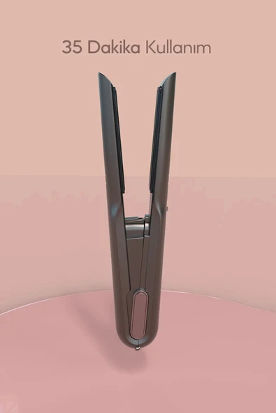 SİNBO SHD-1742 KABLOSUZ SAÇ DÜZLEŞTİRİCİ Gri - 2