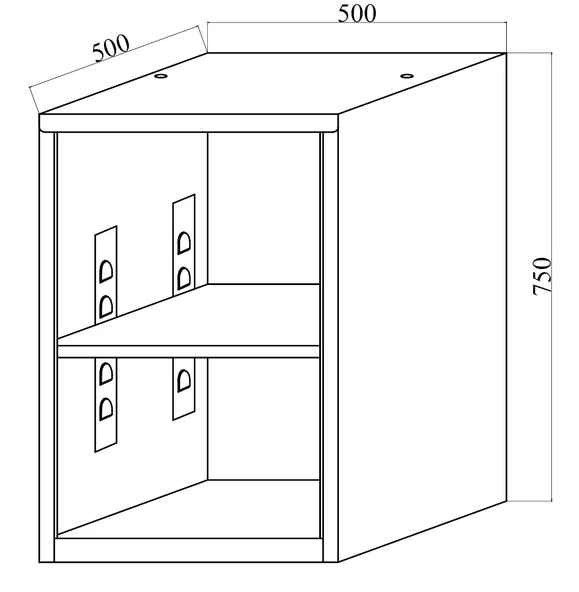 Raflı Çelik Kütüphane Dosya Dolabı Kapısız Evrak Dolabı Metal Dolap Ofis Dolapları Arşiv , Garaj , Bahçe , Kiler , Balko - 6
