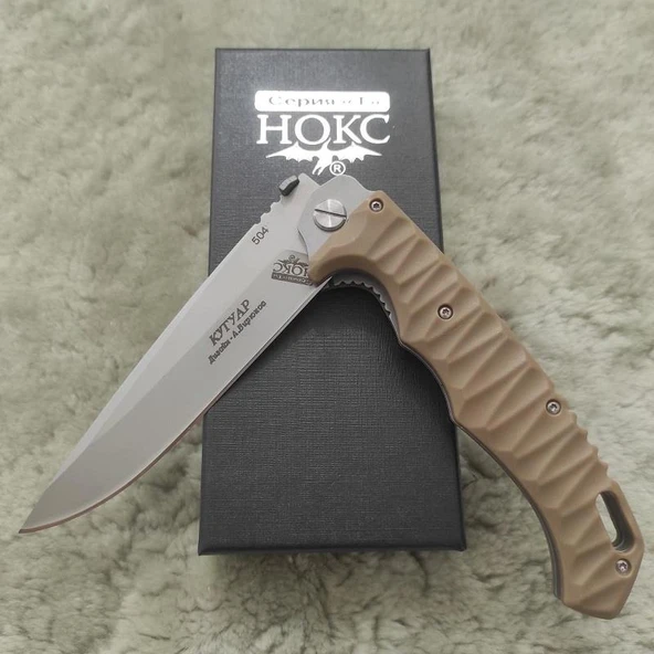 Hokc Phantom Dev Tactical Çakı Çöl Rengi - Resim 3