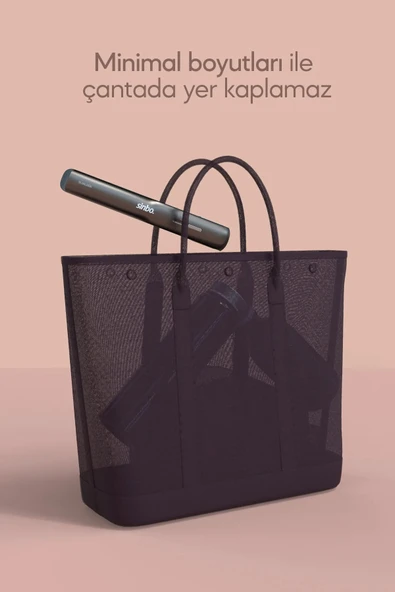 SİNBO SHD-1742 KABLOSUZ SAÇ DÜZLEŞTİRİCİ Gri - 4