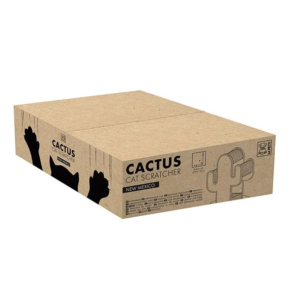 M-Pets Cactus Mew Mexico Karton Kedi Tırmalaması - 4