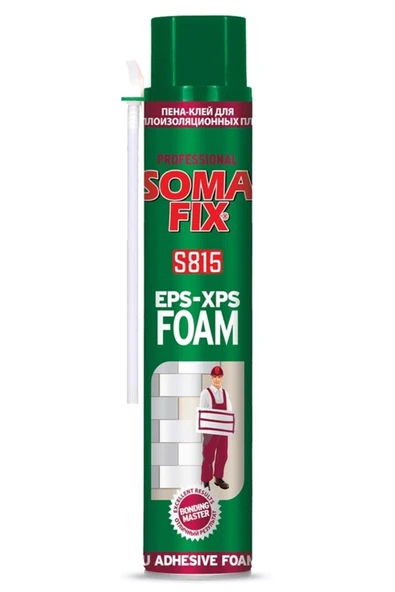 Somafix 750 ml Mantolama Yapıştırma Tam Gramajlı Poliüretan Köpük