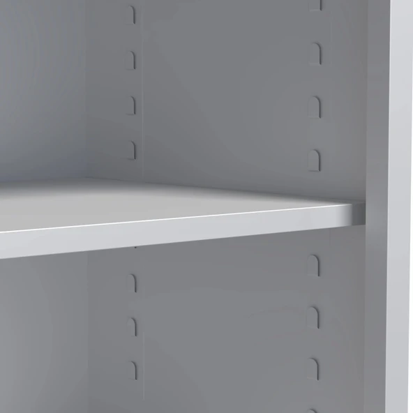 Raflı Çelik Kütüphane Dosya Dolabı Kapısız Evrak Dolabı Metal Dolap Ofis Dolapları Arşiv , Garaj , Bahçe , Kiler , Balko - 4