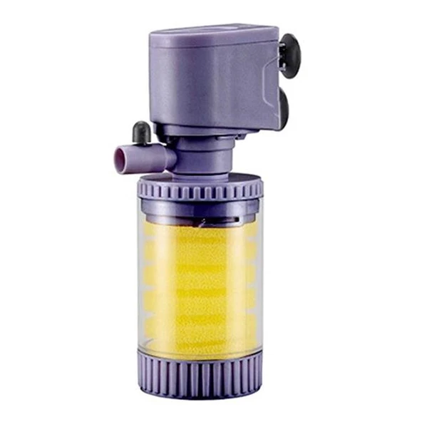 Jingye 8000F Şeffaf İç Filtre Siyah 4W 400L/S