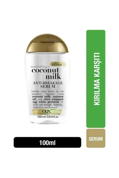 Ogx Coconut Milk 100 ml Besleyici ve Kırılma Karşıtı Serum