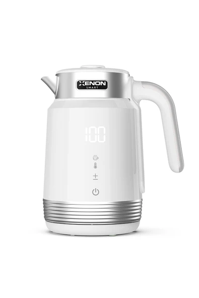 Xenon Smart Akıllı Kettle 1.7 lt Wi-Fi 2200 W Mobil App Kontrol Sesli Asistan Desteği Su Isıtıcı X7102