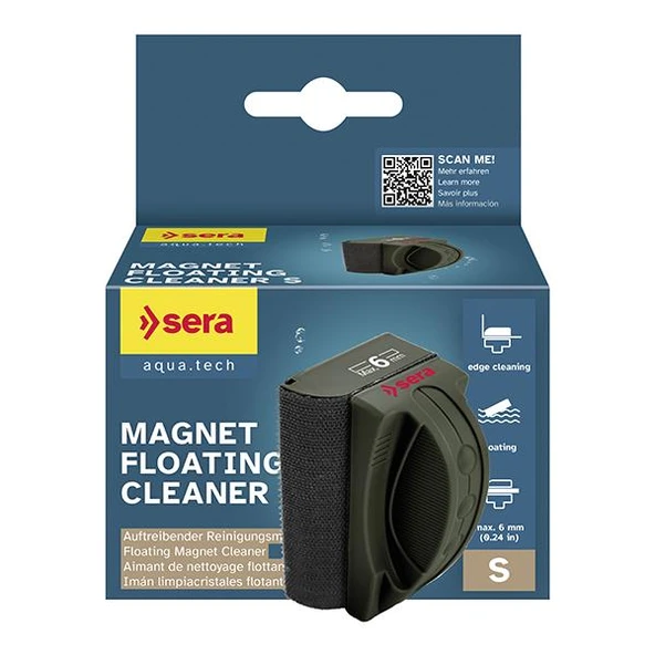 Sera Yüzen Mıknatıslı Cam Sileceği S 6mm