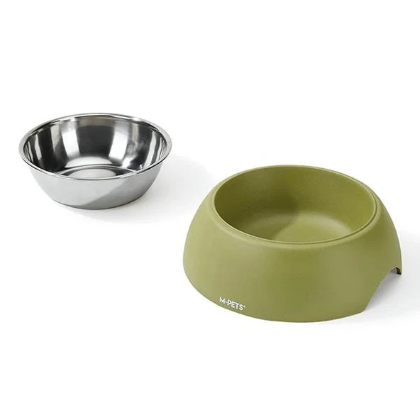 M-Pets Eco Bamboo Mama Kabı 190ml Olive - 3