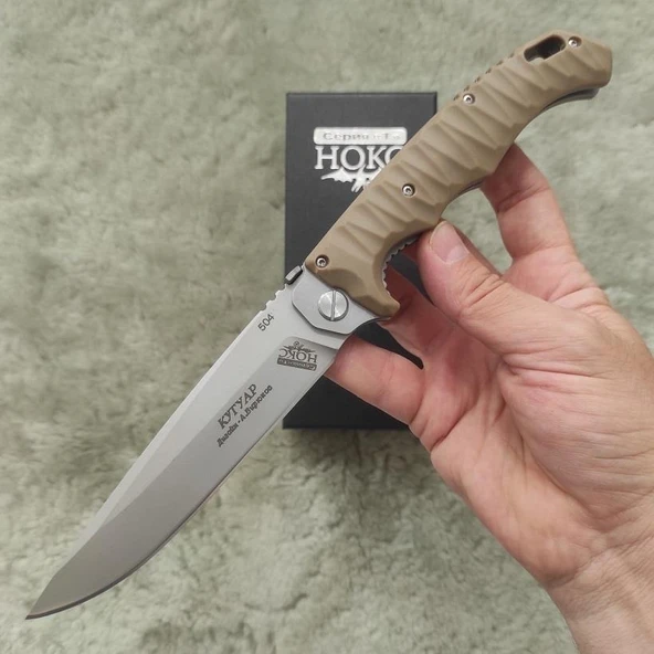 Hokc Phantom Dev Tactical Çakı Çöl Rengi ürün görseli