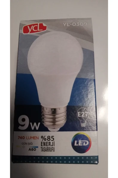 YCL 9w Led Ampul Beyaz - 3