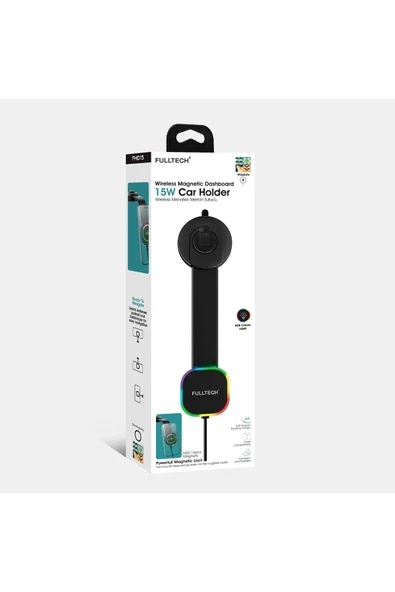 Fulltech 15W, Torpido Üstü İçin Araç İçi Telefon Tutucu FHD15 ürün görseli 1