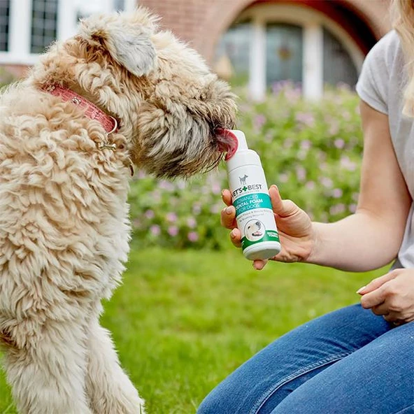 Vets Best Köpek Ağız Bakım Köpüğü 150ml - 3
