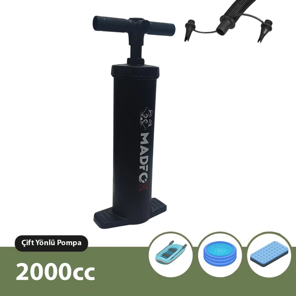 Madfox PowerGrip Air Pump Yüksek Basınçlı El Pompası