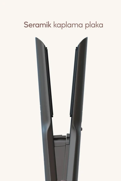 SİNBO SHD-1742 KABLOSUZ SAÇ DÜZLEŞTİRİCİ Gri - 5