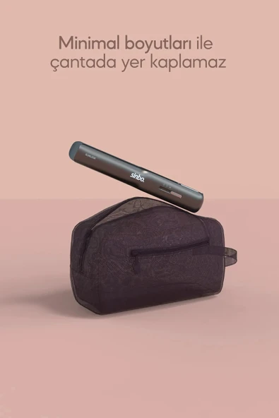 SİNBO SHD-1742 KABLOSUZ SAÇ DÜZLEŞTİRİCİ Gri - 3