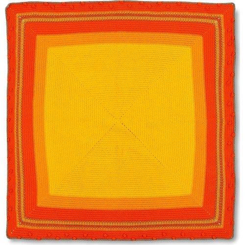 Jale Pembe-Beyaz El Örgüsü Bebek Battaniye 80x100 cm - 2