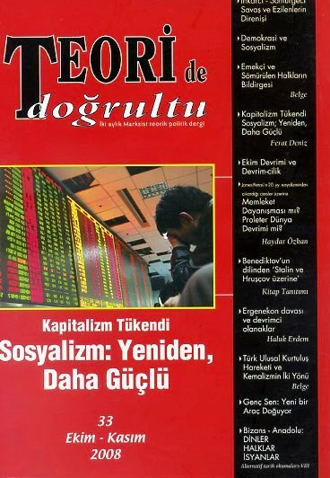 Teoride Doğrultu 33 Ekim Kasım 2008 ürün görseli