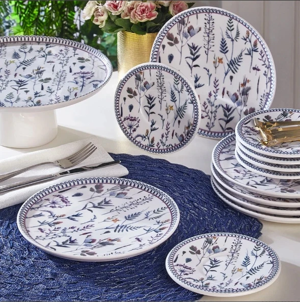 Fecra Palm 19 Parça Sunum ve Servis Seti