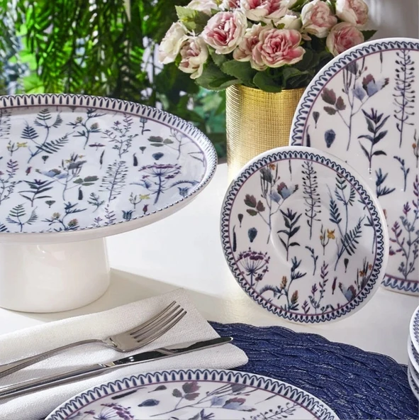 Fecra Palm 19 Parça Sunum ve Servis Seti - 2