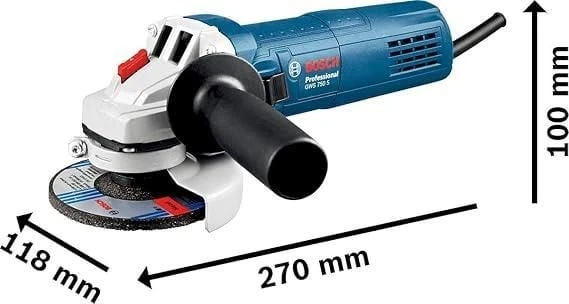 Bosch GWS 750 S Avuç Taşlama Makinesi - 9